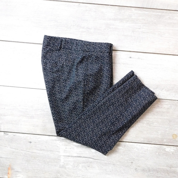 DALIA WM 10 BLK & WHITE SPECKLED CITY FIT PANTS - Picture 2 of 7